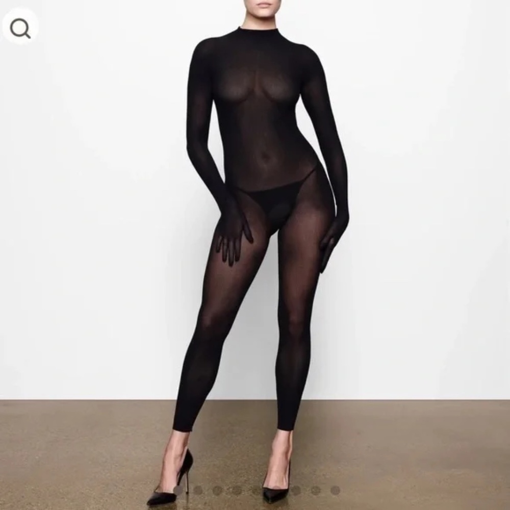 SKIMS Sheer Mesh Catsuit